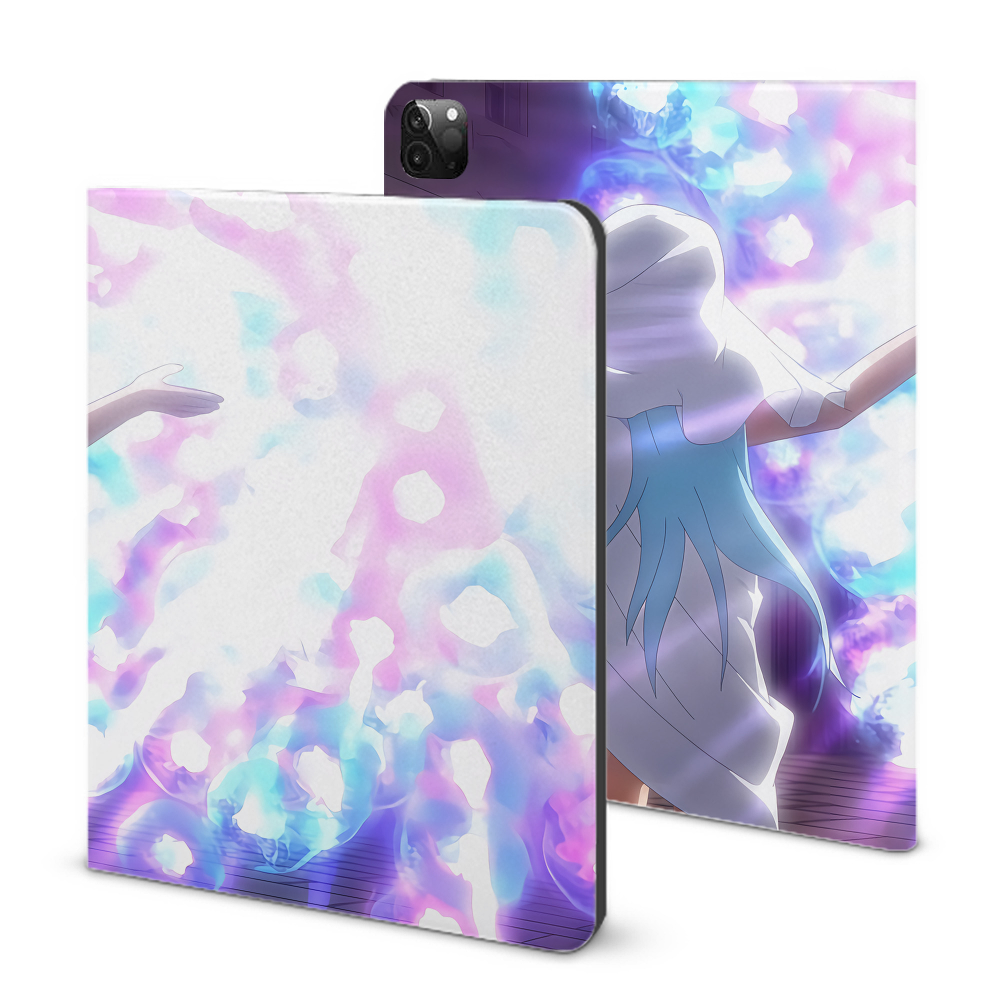 （画像用） 転スラ Regarding Reincarnated to Slime IPadケース ペンホルダー付き ブックスタイルデザイン